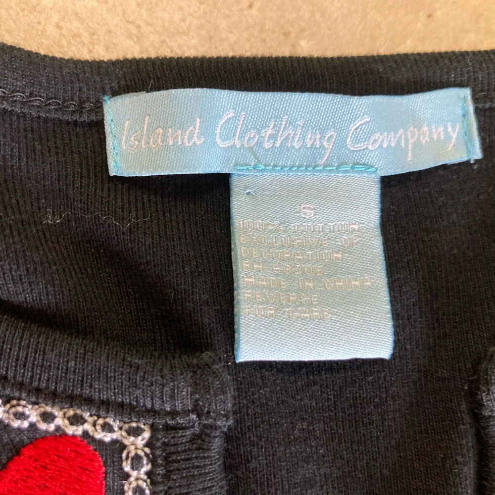 Island Clothing Company Black Embroidered Dress – Women’s S